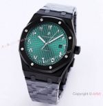 Copy Audemars Piguet Royal Oak Olive Green Dial with Eastern Arabic Watches 41mm